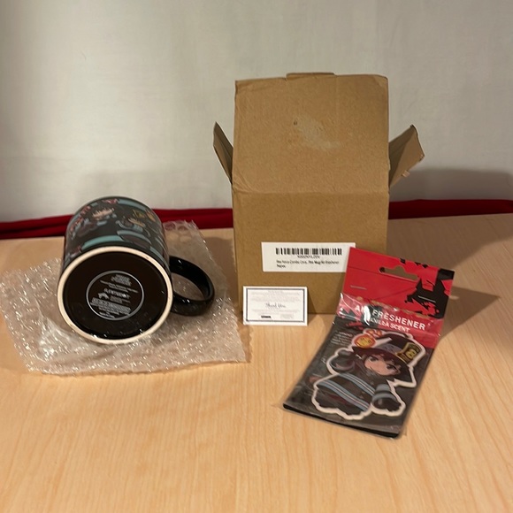 Fire Force Ceramic Coffee Mug/Vanilla Air Fresher. - Picture 5 of 8